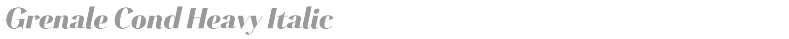 Grenale font preview